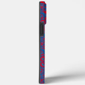 Tribus coque iphone bleu et rouge (Verso / Droite)