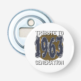 Tribute 1963 Generation Button Flesopener