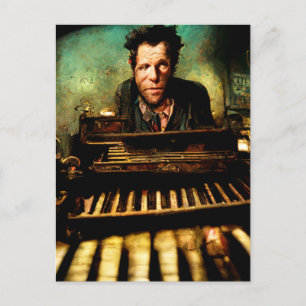 Tribute aan Tom Waits Briefkaart