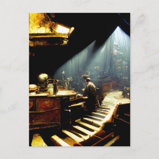 Tribute aan Tom Waits Briefkaart (Voorkant)