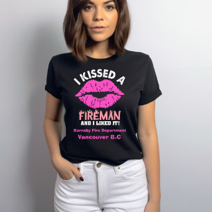Tribute-gebeurtenis brandweerman t-shirt