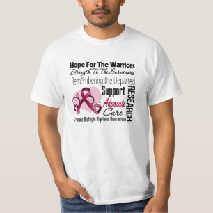 Tribute Hope Collage - Multiple Myeloma T-shirt