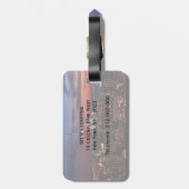 Tribute in Light Sept 11, World Trade Center ESB # Bagagelabel (Achterkant verticaal)