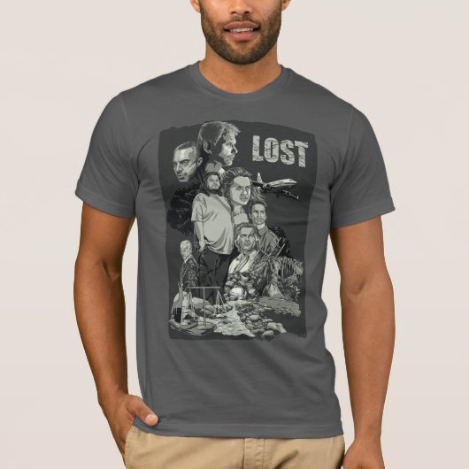 Tribute Lost Season 6 T-shirt (Voorkant)