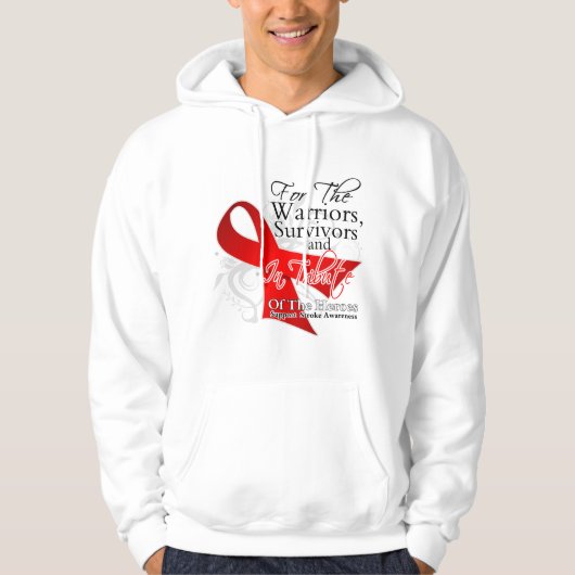 Tribute Stroke Awareness Hoodie (Voorkant)