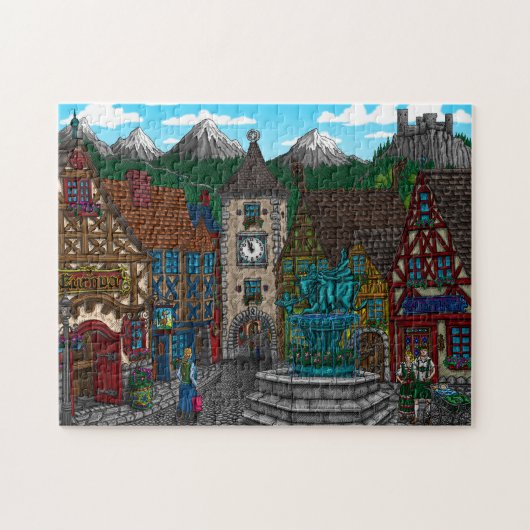 Tribute to Europa Legpuzzel (Horizontaal)