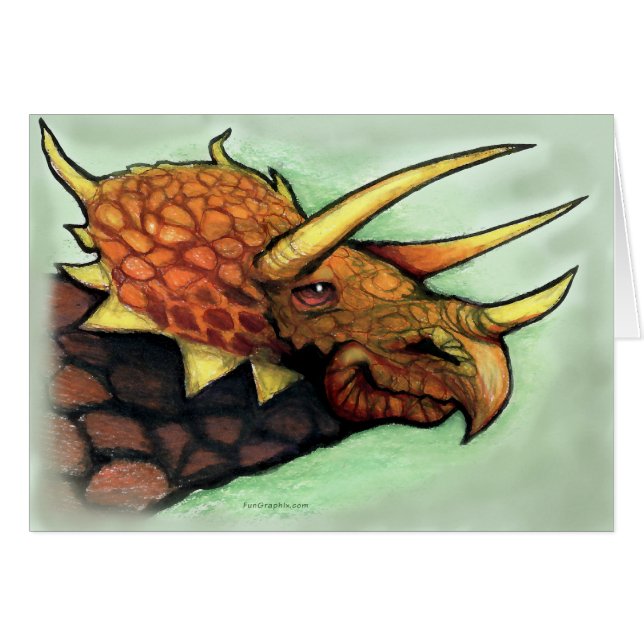Triceratops (Voorkant Horizontaal)