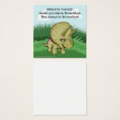 Tricératops (Devant & derrière)