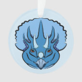 Tricératops Blue Cute Dinosaur (devant)