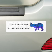 Triceratops Bumpersticker (Op auto)