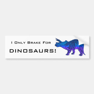 Triceratops Bumpersticker