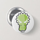Triceratops Button (Voorkant /achterkant)
