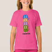 Tricératops Colorfun Joli T-shirt caricature (Devant)