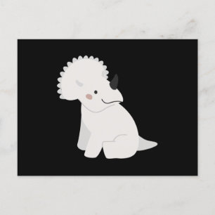 Triceratops, Cute Dinosaur Baby Briefkaart