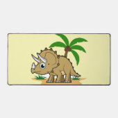 Tricératops Dans Un Climat Tropical. (Recto)