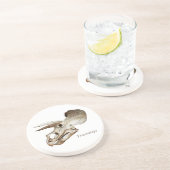 Tricératops Dessous de verre crâne (Côté)