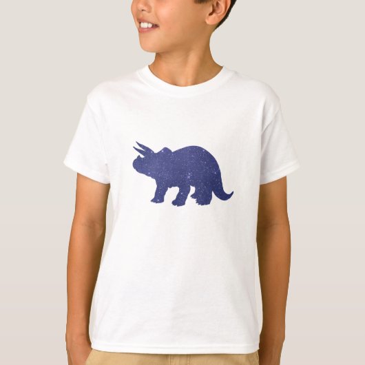Triceratops Dinosaur Art T-shirt (Voorkant)