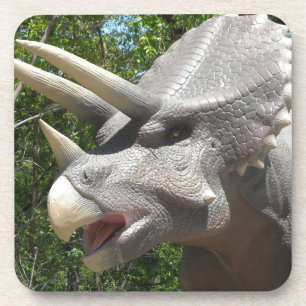 Triceratops dinosaur drankjes onderzetter