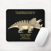 Triceratops Dinosaur Muismat (Met muis)