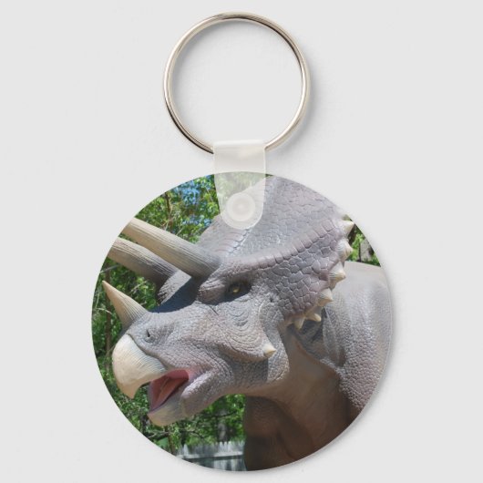 Triceratops Dinosaurs Sleutelhanger (Voorkant)