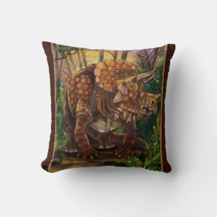 Triceratops Forest Kussen