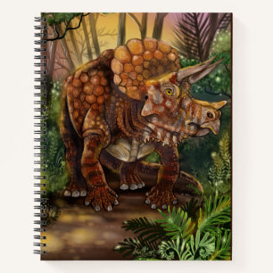Triceratops Forest sketchbook Notitieboek