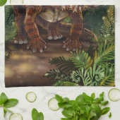 Triceratops Forest Theedoek (Gevouwen)