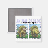 Triceratops Gifts & Accessoires Magneet (Voorkant / Achterkant)