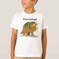 Triceratops kinder shirt.