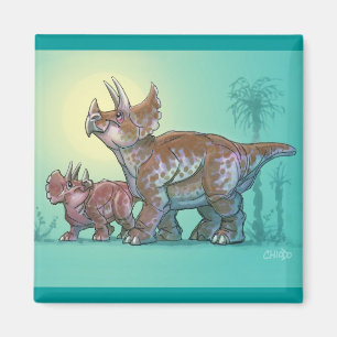 Triceratops magnet magneet