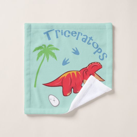 Triceratops mignon (Gant de toilette)