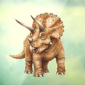 Triceratops Raamsticker (Vel 3)