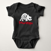 Triceratops Skeleton Romper (Voorkant)