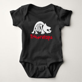 Triceratops Skeleton Romper