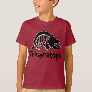 Triceratops Skeleton T-shirt