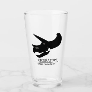 Triceratops Skull Glas