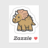 Triceratops Sticker (Vel)