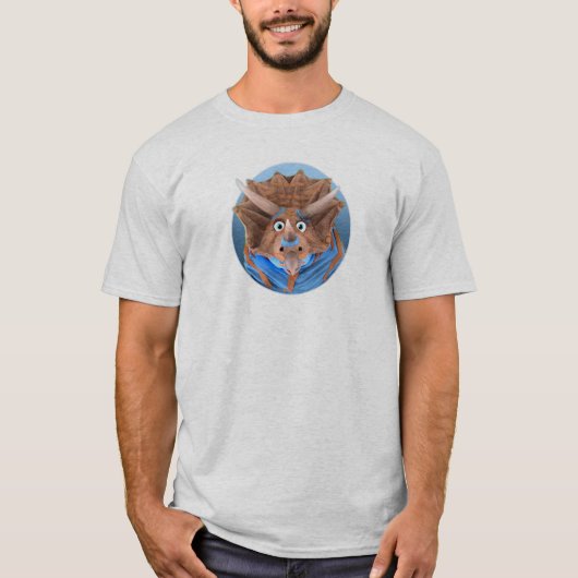 Triceratops T Shirt (Voorkant)