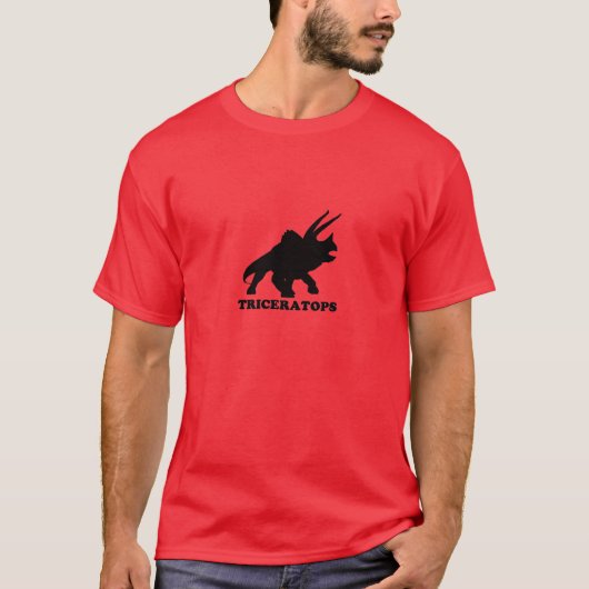 Triceratops T-shirt (Voorkant)