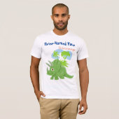 Triceratops T-shirt (Voorkant volledig)