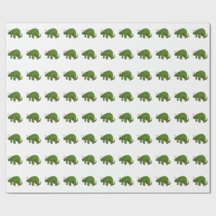 Triceratops Wrapping Paper Cadeaupapier