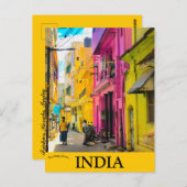 Trichur Kerala India Briefkaart (Voorkant / Achterkant)