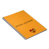 Tricia Heart Orange Notitieboek (Rechterzijde)