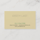 Tricia Visitekaartje (Achterkant)