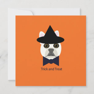 TRICK AND TREAT FRENCHIE KAART