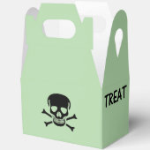 Trick de crâne noir Traitez les ballotins vertes g (Ouvrir)