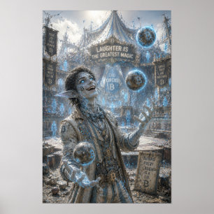 Trick / Jongleur / Groot Podium Poster