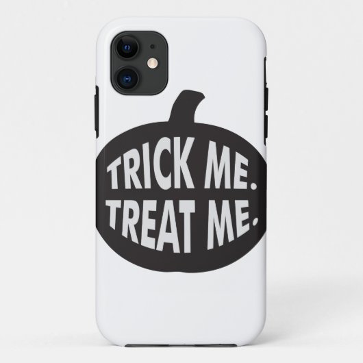 Trick me behandel me B/W Case-Mate iPhone Case (Achterkant)