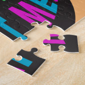 Trick me Behandel me Multi-Color Legpuzzel (Zijkant)