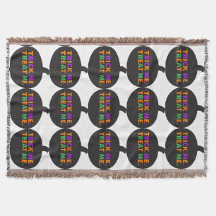 Trick me behandel me multi-kleuren deken